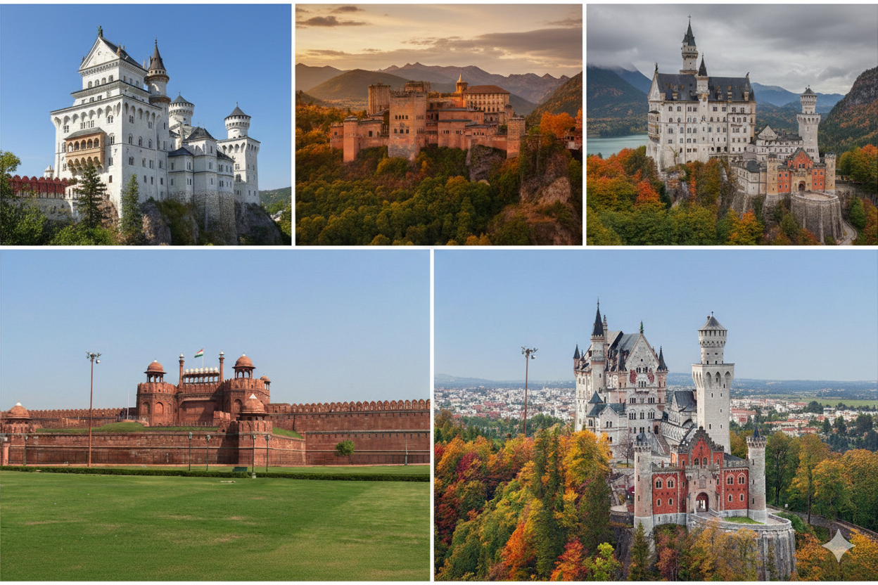 Castillos y Fortalezas. Estructuras defensivas convertidas hoy en museos o espacios para eventos culturales