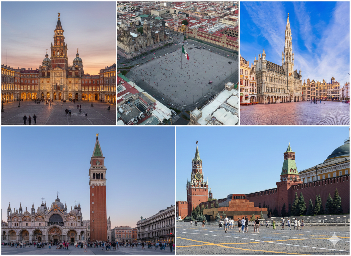 Plazas Mayores. Epicentros de la vida social y la actividad peatonal